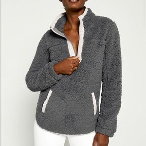 NWOT abercrombie Sherpa fleece